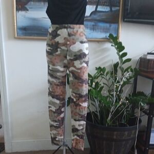 Pajamas/Leggings Camouflage Waist 12.5 Inseam 26" New